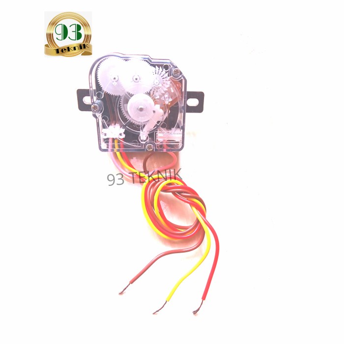 TIMER MESIN CUCI 2 TABUNG (KW 1) AQUA SANYO #ORIGINAL