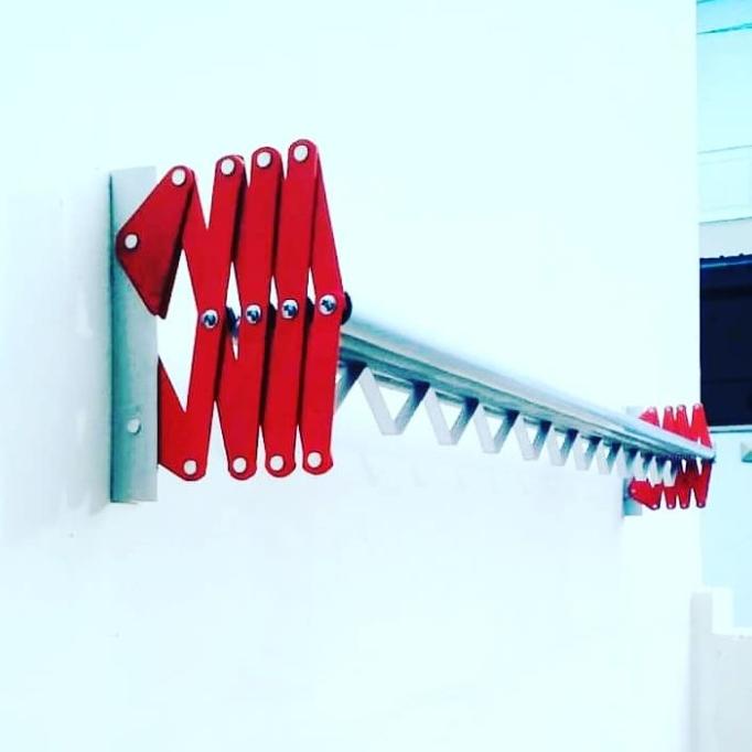 Jemuran Lipat Dinding 150 cm