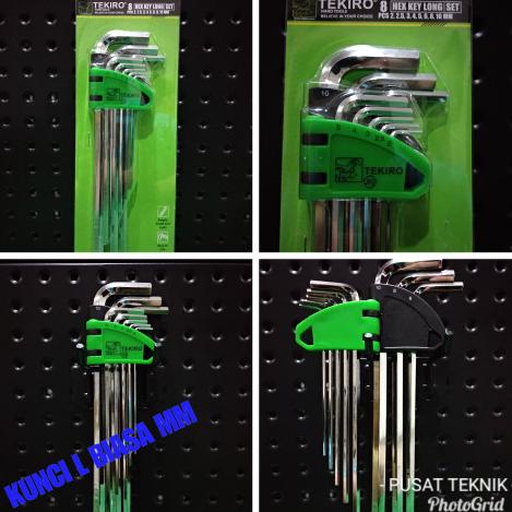 KUNCI L TEKIRO / KUNCI L HEX MM TEKIRO / KUNCI L TEKIRO