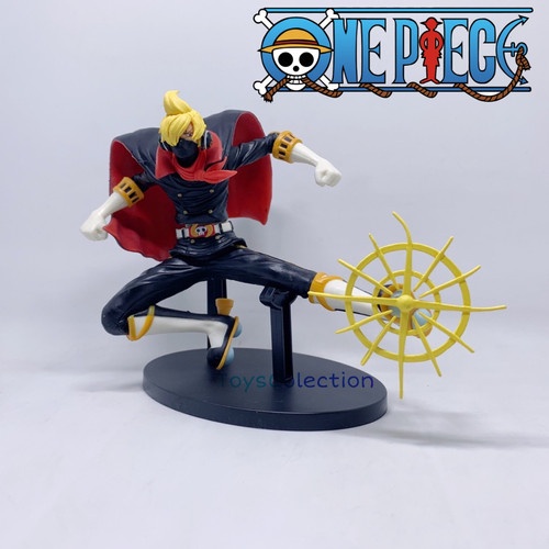 ACTION FIGURE ONE PIECE SANJI VINSMOKE OSOBA MASK FLYING KICK VER. H-r447