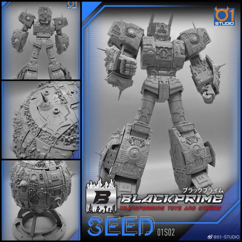 01 studio 01S02 Seed Transformers Primus action figure H-r845
