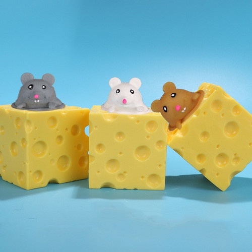 Mainan Anak Pop It Squishy Karet Silikon /Mainan Tikus-Kodok-Tupai H-r187