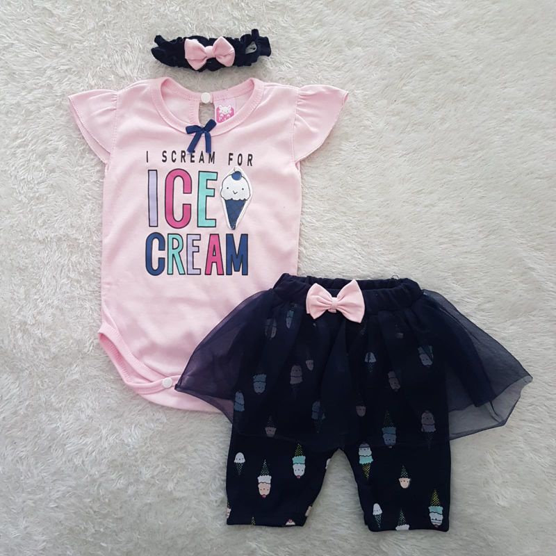 Baju Bayi Jumper tutu pants