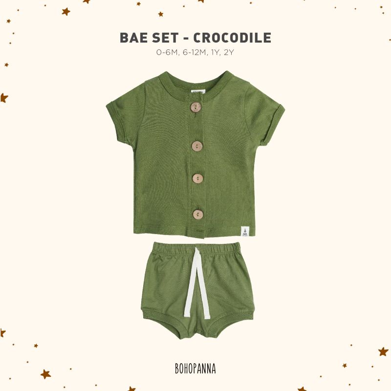 Bae Set Print Bohopanna B46 / Setelan Bayi Unisex / Setelan Bayi Polos / Setelan Bayi Unisex Katun