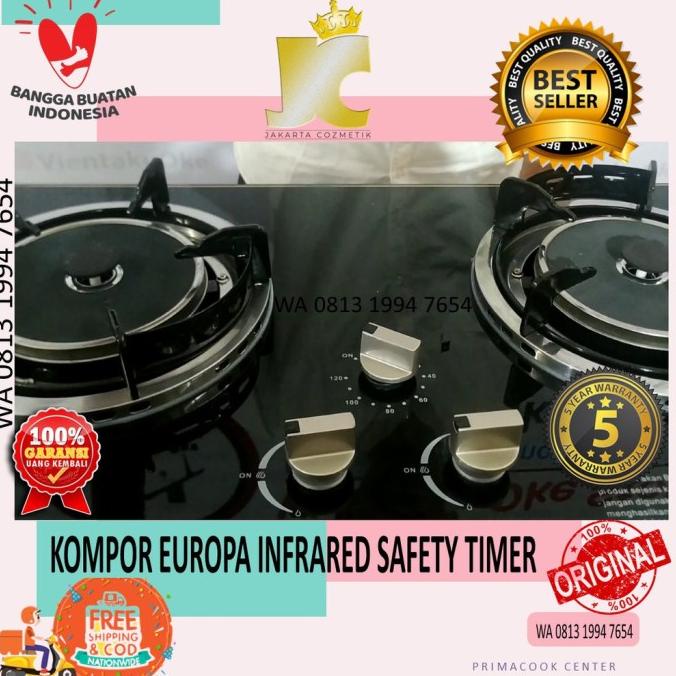 KOMPOR TANAM TERMURAH KOMPOR EUROPA INFRARED SAFETY TIMER / KOMPOR TANAM / KOMPOR EL09I09A82L