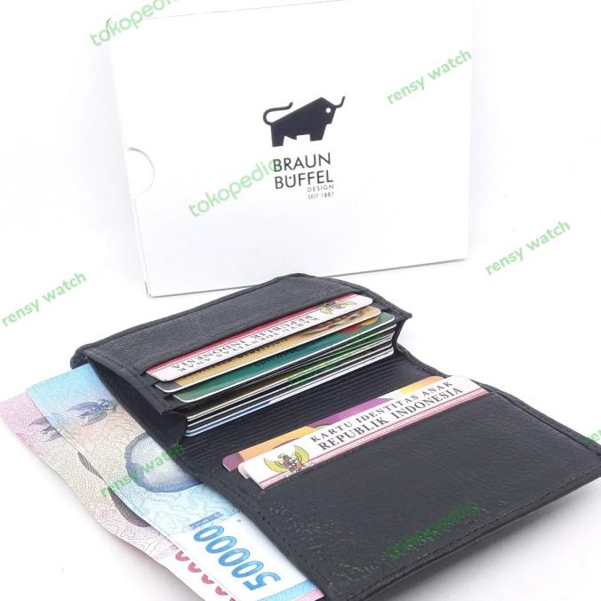 

DOMPET KARTU/ CARD HOLDER BRUAN BAFFEL KULIT ASLI