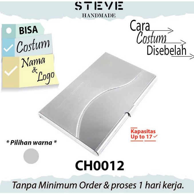 

Dompet Kartu Tempat Kartu Nama Name Card Holder CH0012 Custom