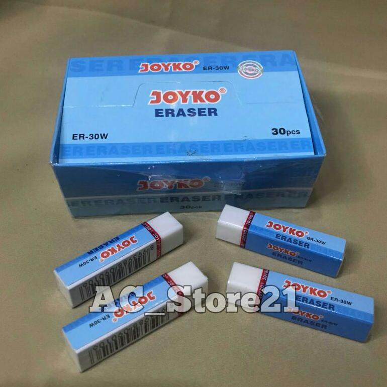 

Terlaris Penghapus Joyko Er-30W Putih Panjang 1 Pack