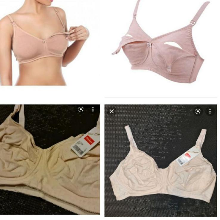Model Terupdate AMO BY TRIUMPH NURSING BRA / BRA MENYUSUI TRIUMPH COTTON SIZE 32BC 34C 38AB - Tanpa 