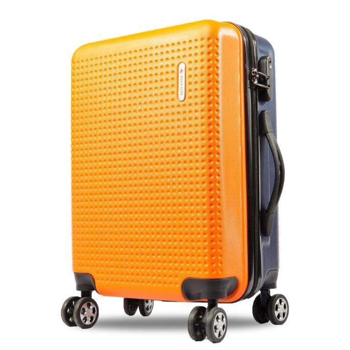 Tas Koper Hardcase Kabin Polo City size 20 inch - Dual Tone Color