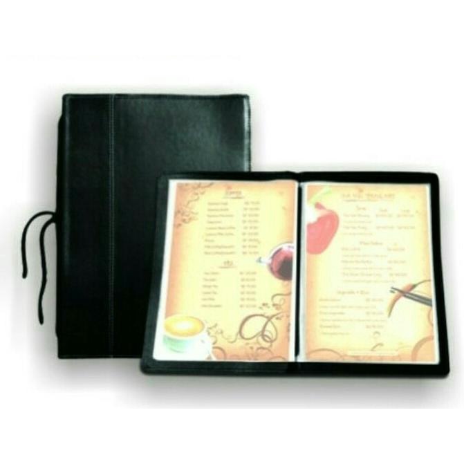 

Menu holder/buku menu A5 10 pocket the best