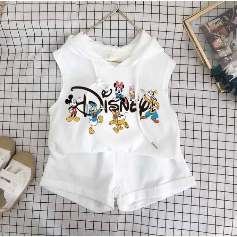 HOODIE ANAK BAJU ANAK PEREMPUAN 1-6;TAHUN SETELAN ANAK PEREMPUAN DISNEY PAKAIAN ANAK PEREMPUAN