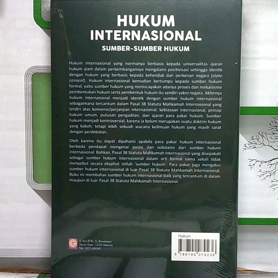Flash Sale Buku Tahun 2021 Hukum Internasional Sumber Sumber Hukum Prof. Atip L Terlaris