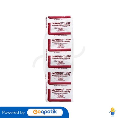 LAPIMOX 500 MG STRIP 10 KAPLET