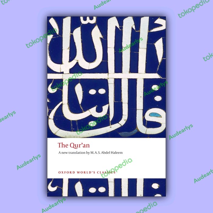Hot Sale The Quran (Oxford World'S Classics) - 9780199535958 Terlaris