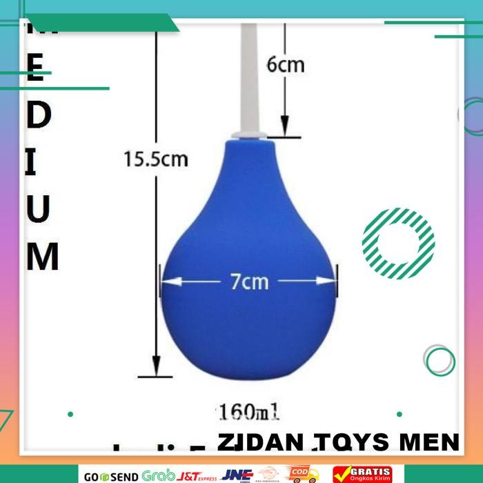 A MEDIUM ENEMA PEMBERSIH ANAL CLEANSER POMPA AIR ALAT BANTU SEXYUAL