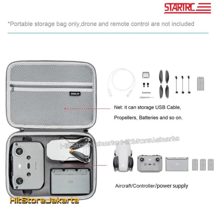 Startrc Shoulder Handbag Dji Mini 2 Se Tas Dji Mini 2 Carrying Case