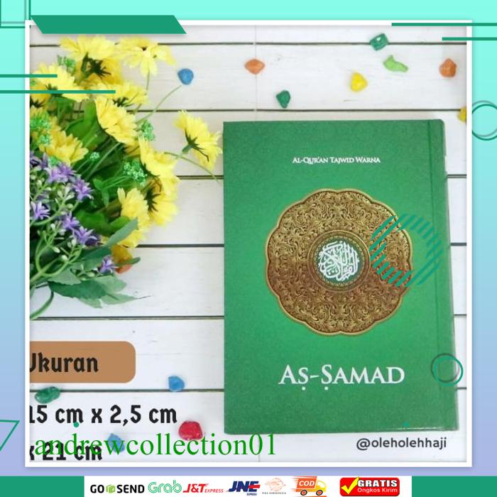 

Al Quran As Samad Mushaf Tajwid Warna Tanpa Terjemahan Hardcover A5 Best Produk