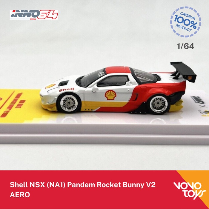 Flash Sale Inno 1/64 Shell Nsx (Na1) Pandem Rocket Bunny V2 Aero Inno64 Termurah