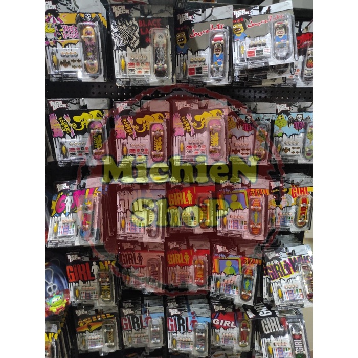 Terlaris Tech Deck Fingerboard Skateboard Girl