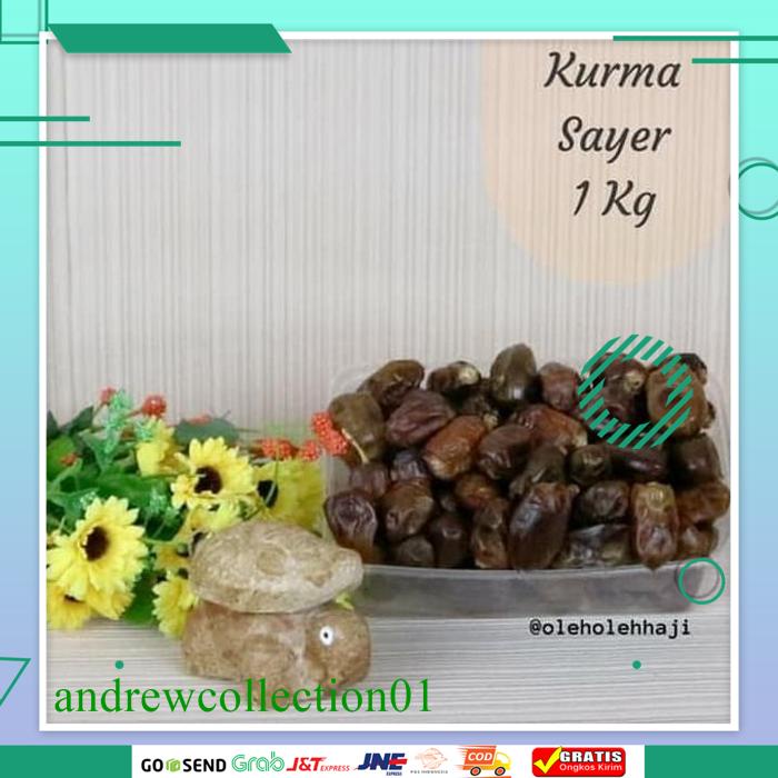 

Kurma Sayer Per Kg / Oleh Oleh Haji Dan Umroh Hight Class