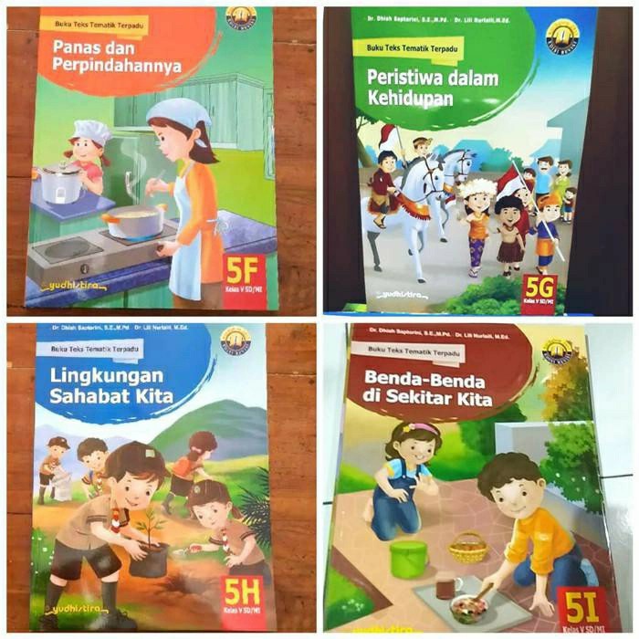 Must Have Buku Tematik Terpadu Kelas 5 F G H I Semester 2 Penerbit Yudistira Terlaris