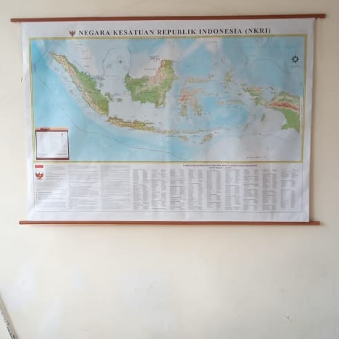 Promo Peta Indonesia Nkri Besar Peta Gantung Terbaru