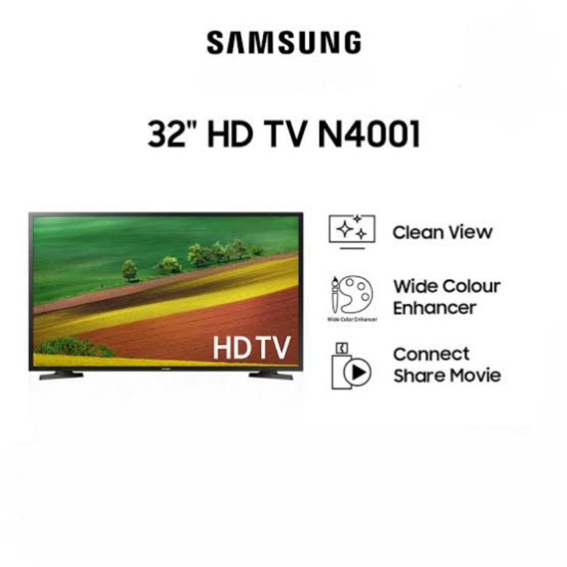 SAMSUNG HD TV LED FLAT 32 INCH N4001
