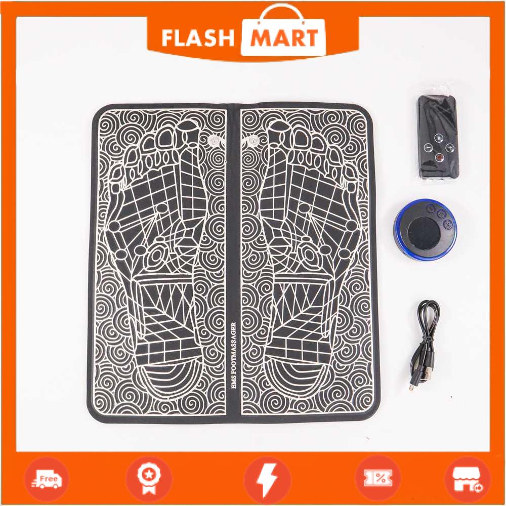 FLASHMART Pemijat Kaki Elektrik Pulse EMS Muscle Mat Massager - EMS14