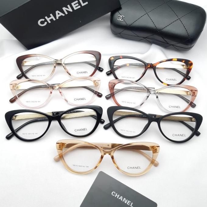 Frame Kacamata Chanel Cat Eye Korean Style Original