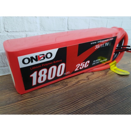 Lipo Battery 3s 11.1v 1800mah 25-50c Onbo Power