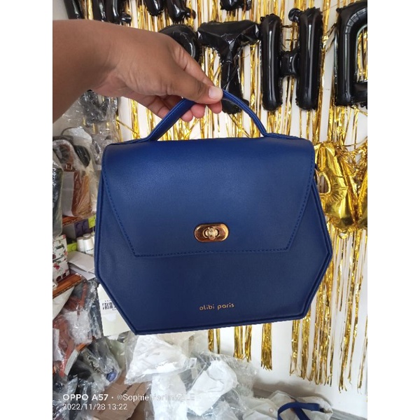 Tas Selempang Wanita Tas Linaria Blue Alibi Paris