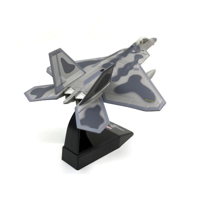 Flash Sale Miniatur Model Not Model Kit Mokit F22 F-22 Raptor 1:100 1/100 Termurah