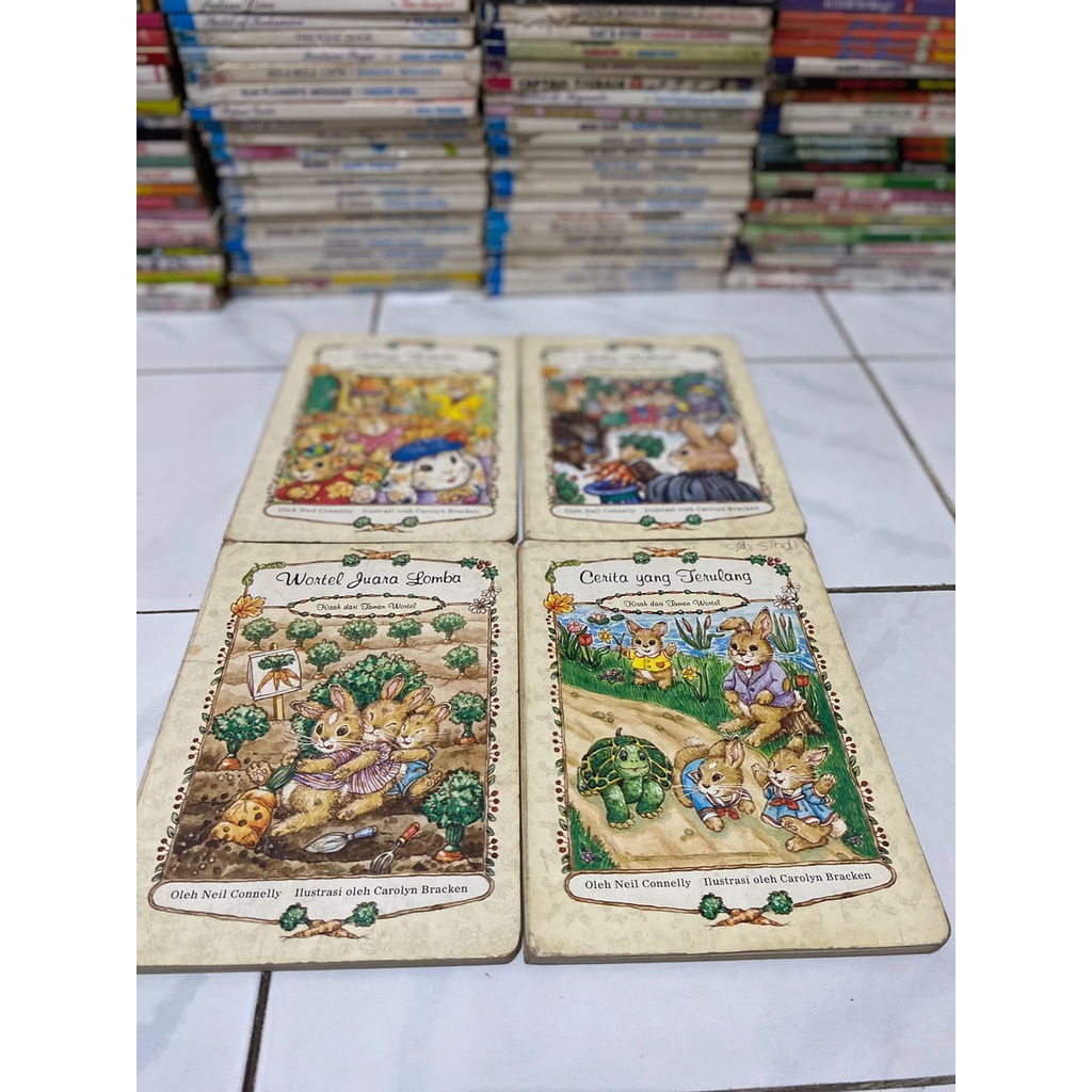 Buku Cerita Anak - Kisah Dari Taman Wortel 4 Buku Set