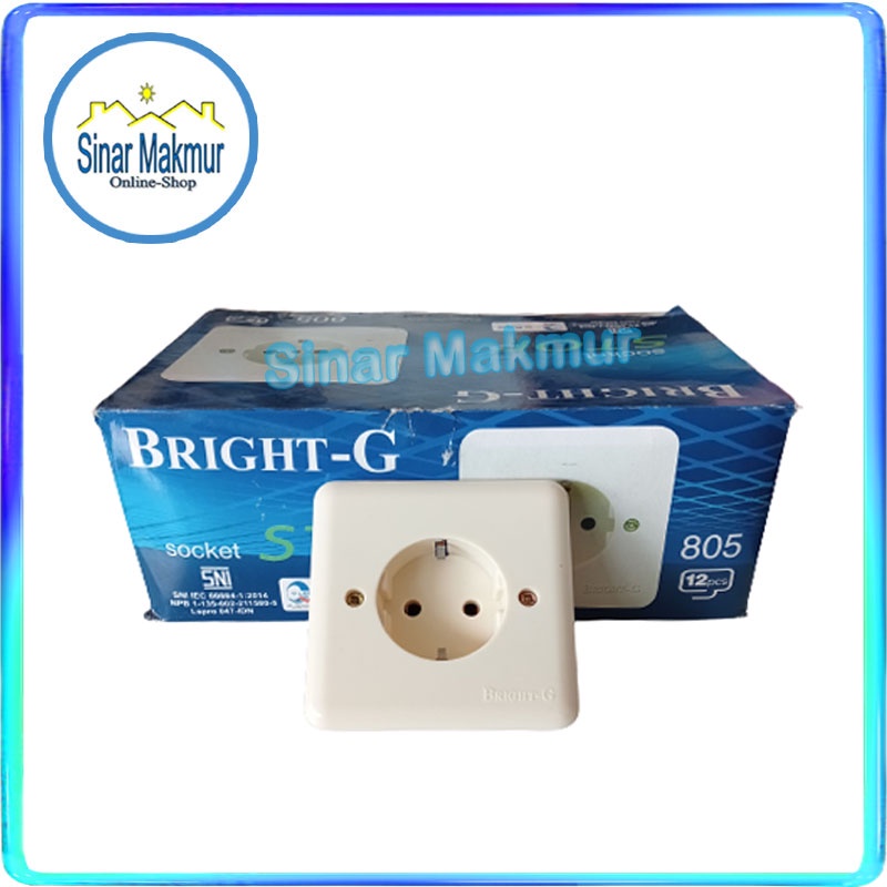 Stop Kontak IB Inbow Tanam Tembok (BRIGHT-G)