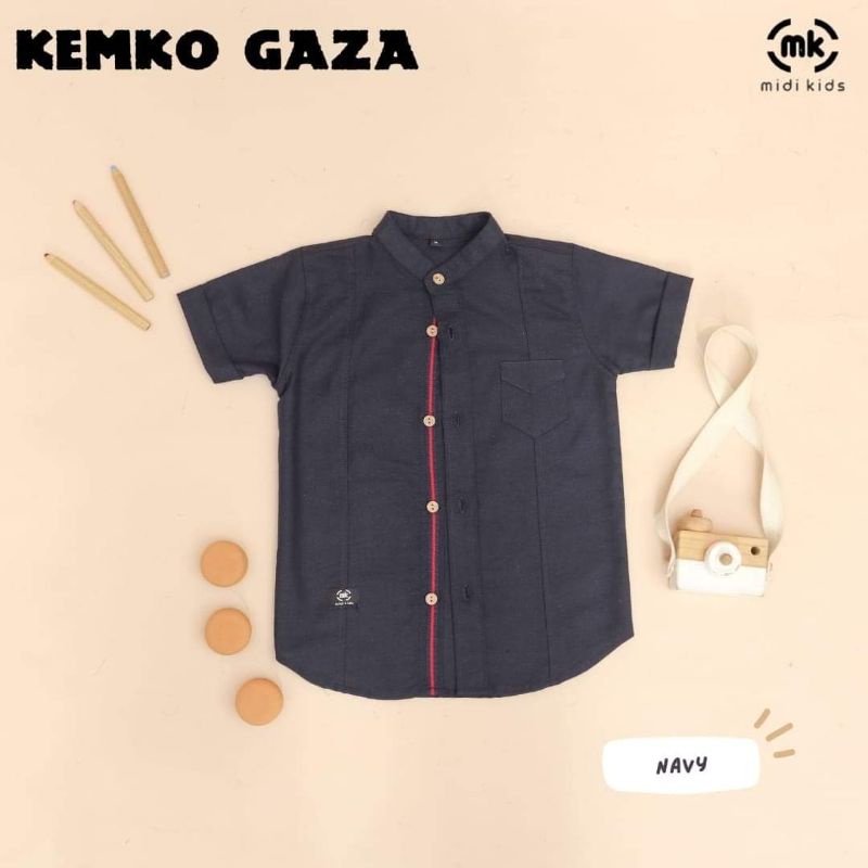 Koko Anak Laki-Laki/Kemko Anak Laki-Laki/Kemeja Koko Anak Laki-Laki/Kemko Gaza