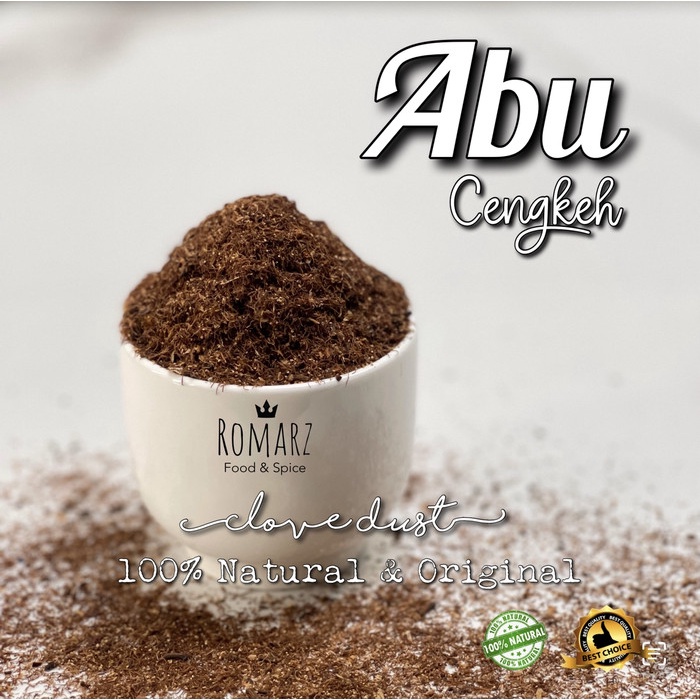 

ABU CENGKEH 100% ORIGINAL 250gr CLOVE DUST 250gr
