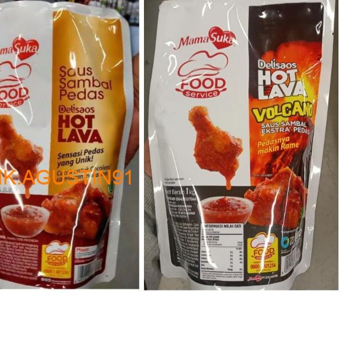 

Termurah✔️Mama Suka SAOS HOT LAVA / SAOS HOT LAVA VOLCANO MAMASUKA 1KG
