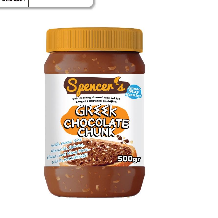 

PROMO✅Spencer's - Chia Spread Greek Chocolate Chunk (500g)