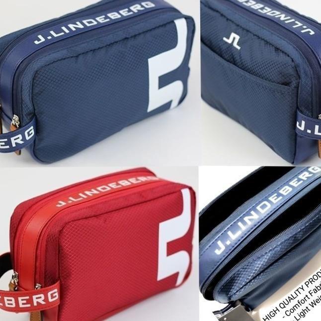 Hand Bag Pouch Bag Ball Golf J.Lindeberg Ori - Tas Pouch Bola Golf