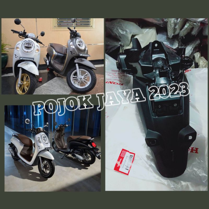 Spakbor belakang honda New Scoopy 2021 prestige original