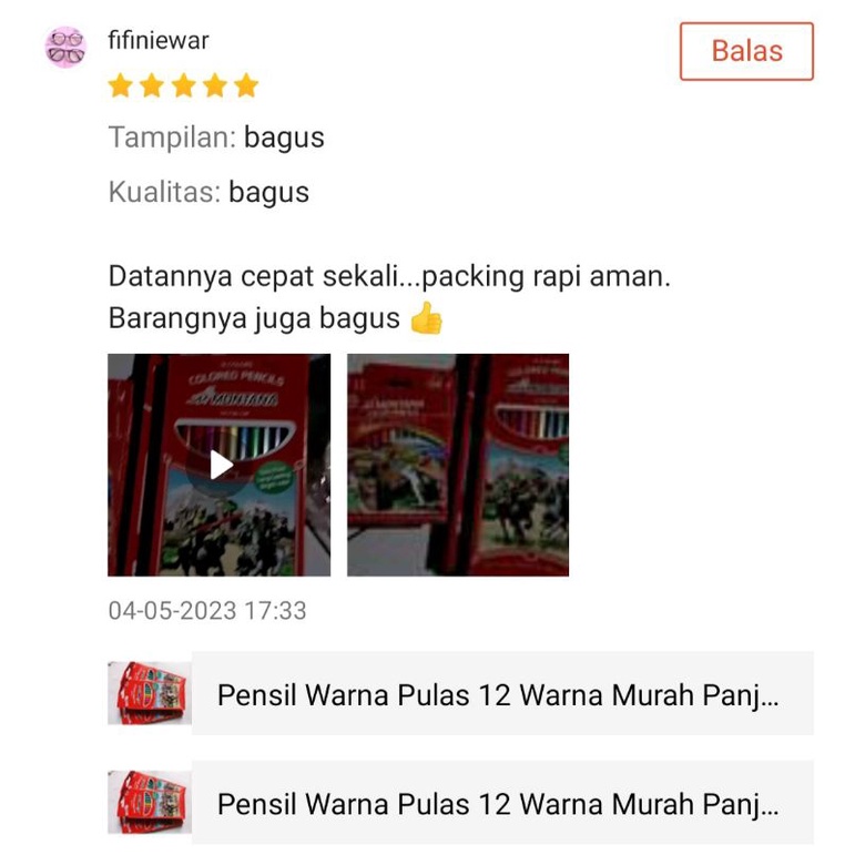 Pensil Warna Pulas 12 Warna Murah Panjang Pendek / alat gambar / alat mewarnai / alat lukis