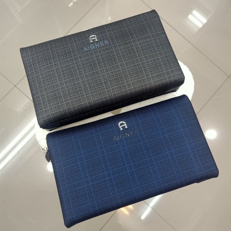 Clutch Aigner Tas Handbag Tangan Unise7