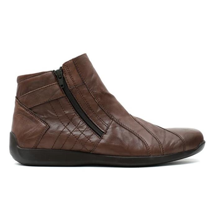 Best Seller Gino Mariani - Elario 1 Cow Leather Casual Men'S Shoes Dark Brown Discount