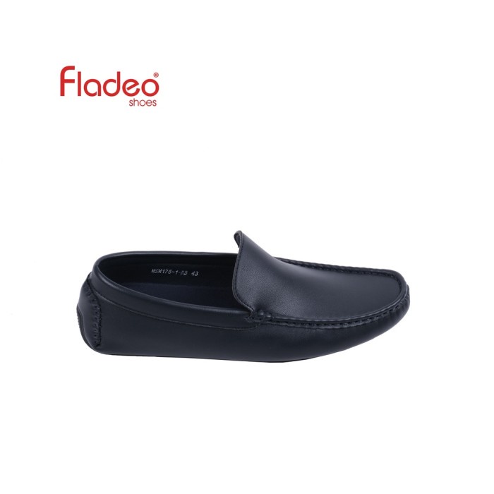 Terlaris Fladeo A21/Msm175-1Rb/ Shoes For Man [ Moccasin Shoes ] - Navy, 39