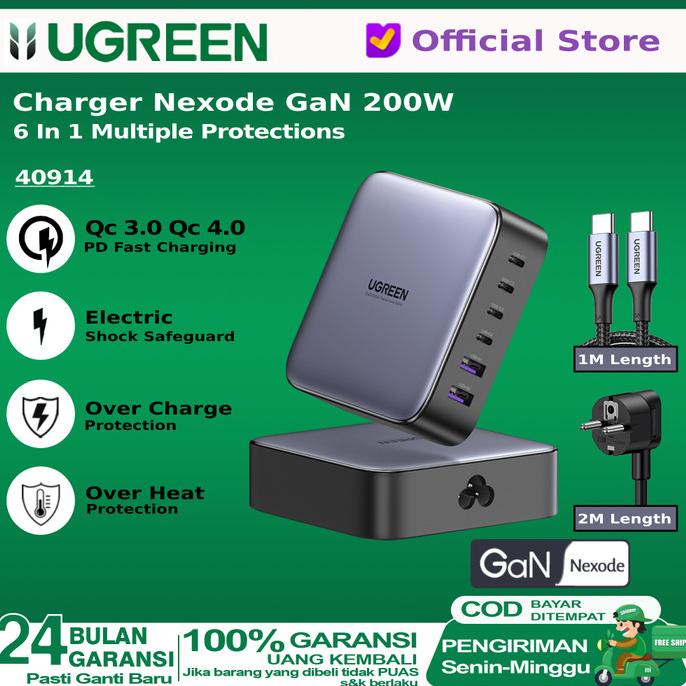 UGREEN Desktop Charger 140w 200w Fast Charging For Macbook Laptop