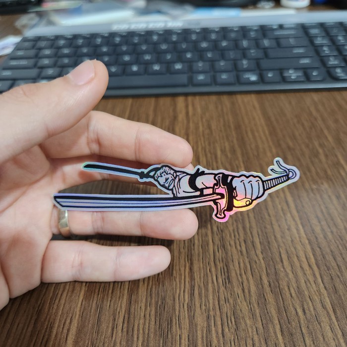 

Sticker Hologram Anime - PSH1623 - One Piece - Zoro