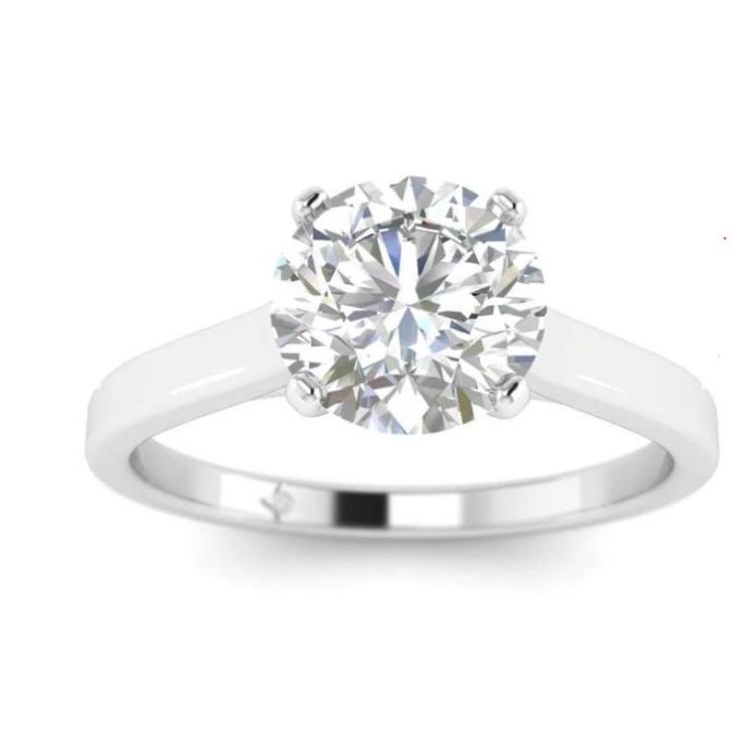 1901 Hijab Cincin Berlian Swarovski Dal Silver