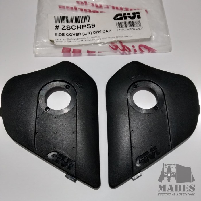 Terlaris Kupingan Tutup Samping Helm Givi Hps 9.0 Side Cover Cap Zschps9