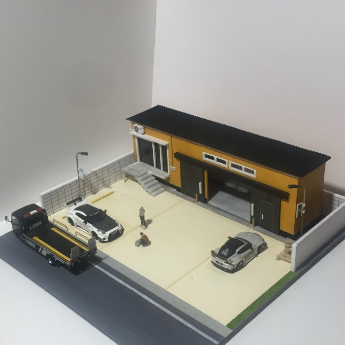 Hot Sale Diorama Garage 1/64 Terlaris